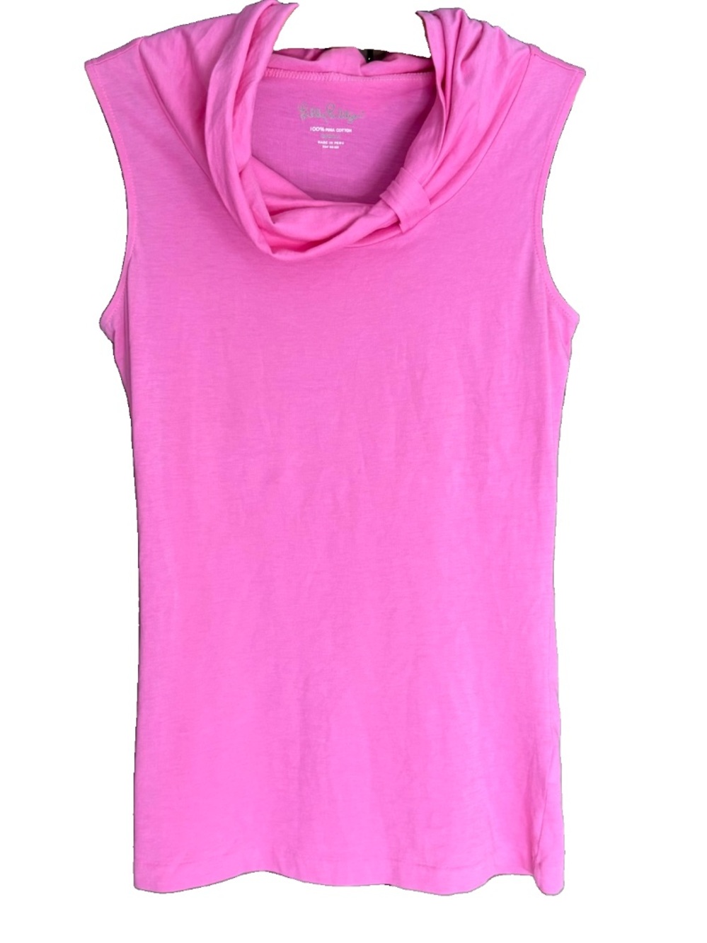 Lilly Pulitzer Pink Pima Cotton Tank Top